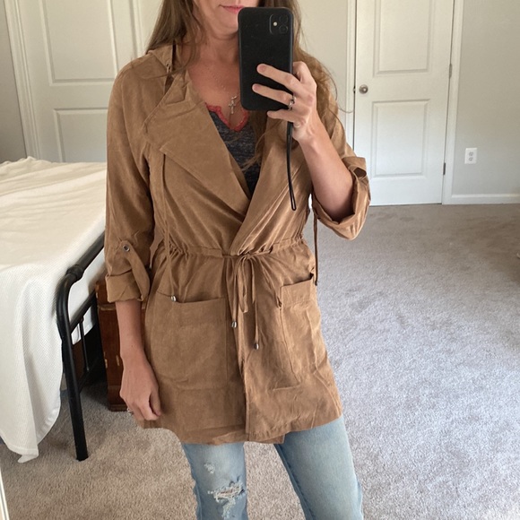 Camel Peachskin Jacket - Picture 7 of 7